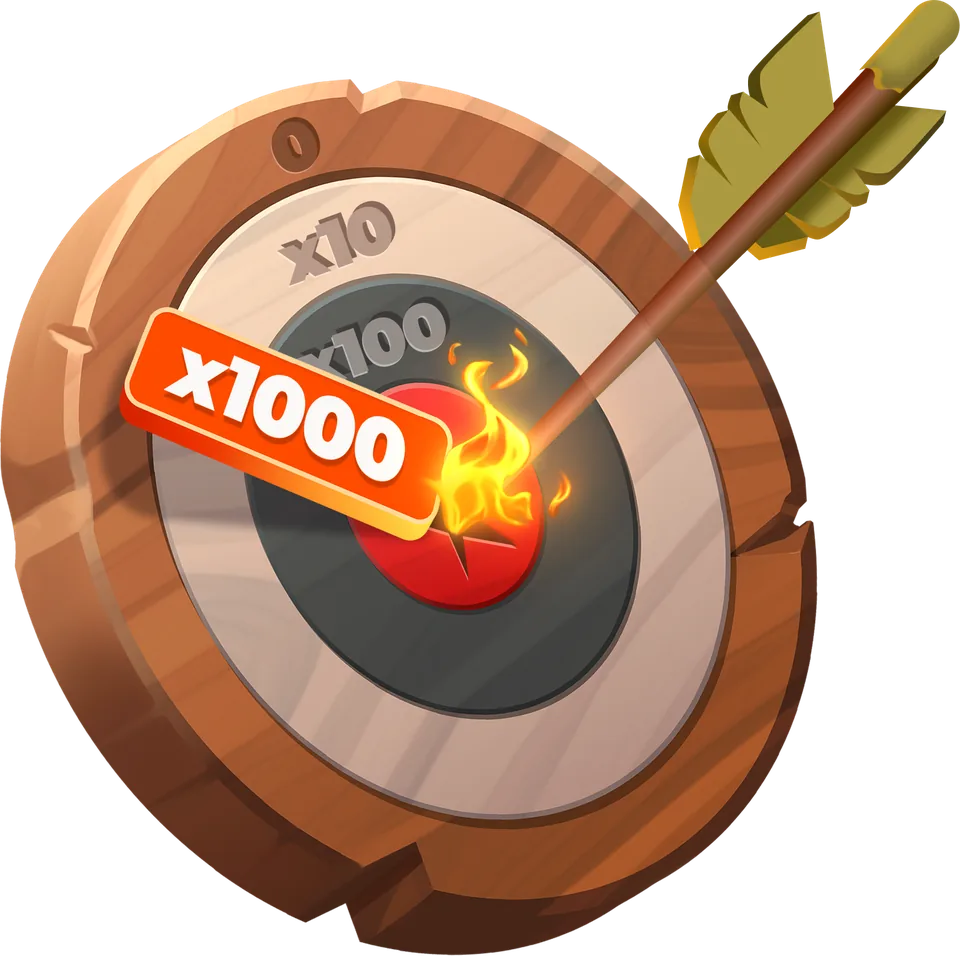 Daugiklis x1 000 – Forest Arrow