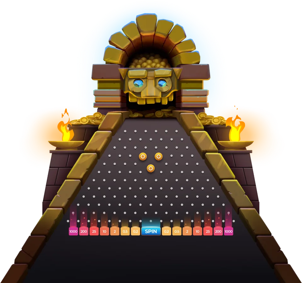 Lenta bonuso raunde – Plinko AZTEC