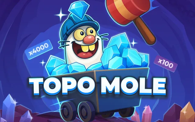 Topo Mole – InOut Games Momentinis žaidimas