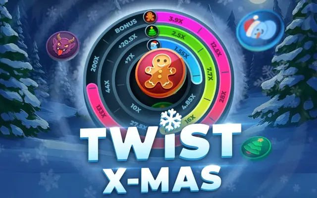 Twist X-mas – InOut Games Laimės ratas